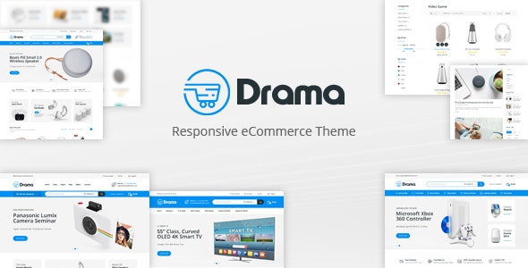 Drama v1.0 - Responsive OpenCart Theme (Included Color Swatches)