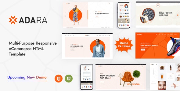 Adara v1.0 - Modern &amp; Multipurpose eCommerce Template