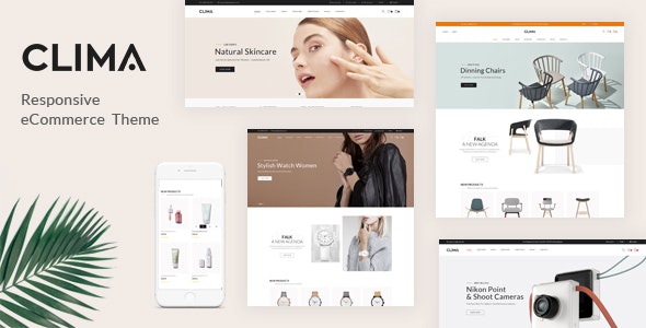 Clima v1.0.4 - Responsive WooCommerce WordPress Theme