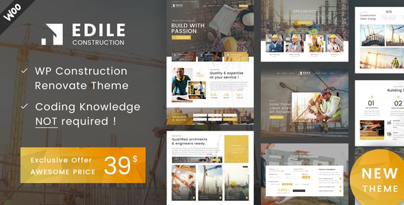 Edile v1.7 - Construction WP