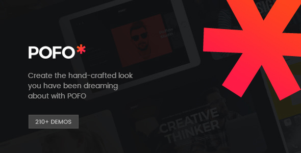 Pofo v1.3.4 - Creative Portfolio and Blog WordPress Theme