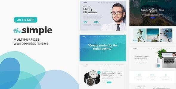 The Simple v2.6.8 - Business WordPress Theme