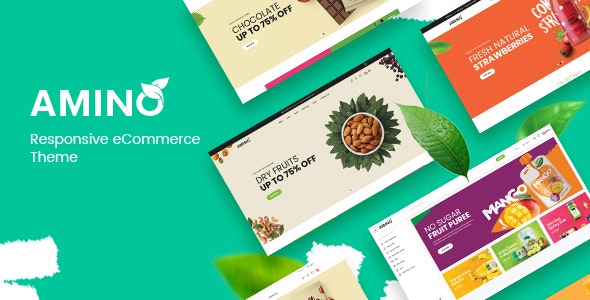 Amino v1.0 - Organic &amp; Multipurpose OpenCart Theme