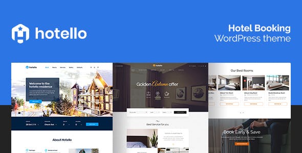 Hotello v1.3.6 - Hotel Booking WordPress theme