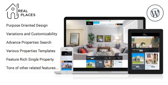 RealPlaces v1.9.0 - Estate Sale and Rental WordPress Theme