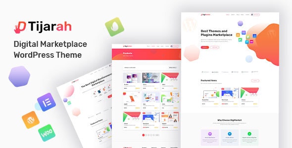 Tijarah v1.3.4 - Digital Marketplace WooCommerce Theme