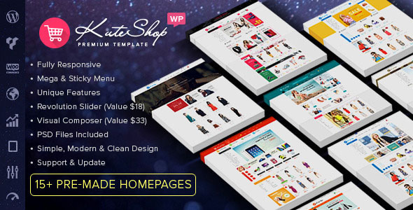 KuteShop v3.7.1 - Multipurpose WooCommerce Wordpres Theme