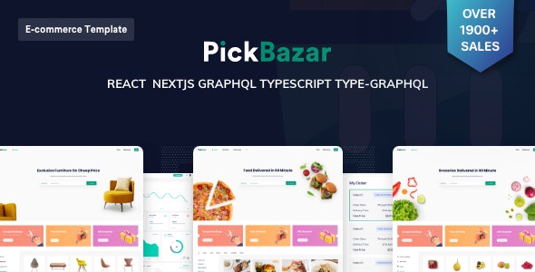 PickBazar v5.0.2 - React Ecommerce Template with Next JS, GraphQL, React Hooks &amp; REST API