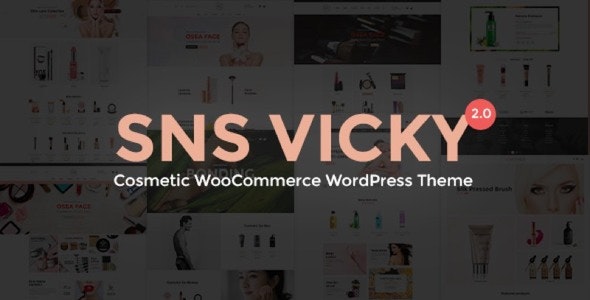 SNS Vicky v3.2 - Cosmetic WooCommerce WordPress Theme