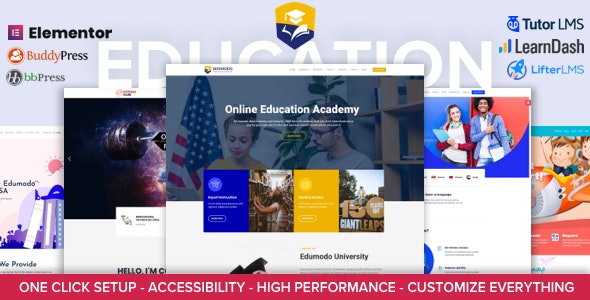 Edumodo v4.0.2 - Education WordPress Theme