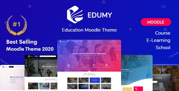 Edumy v1.2.1 - LMS Online Education Course WordPress Theme