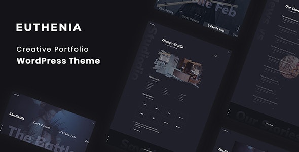 Euthenia v1.0.1 - Creative Portfolio WordPress Theme