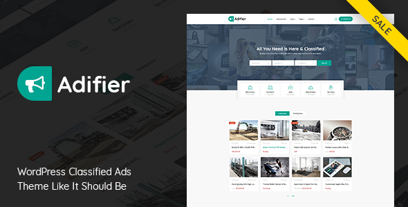 Adifier v3.8.8 - Classified Ads WordPress Theme