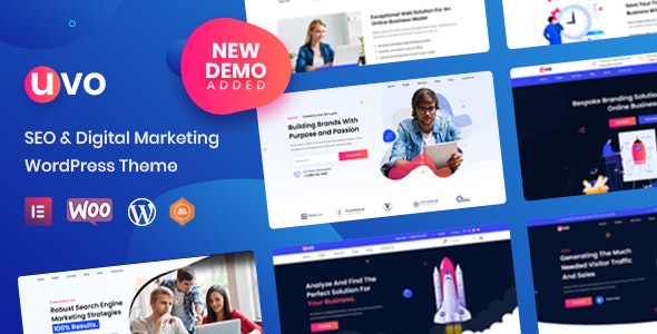 UVO v1.0.3 - SEO &amp; Digital Marketing Theme