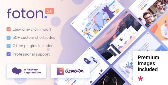 Foton v2.2 - A Multi-concept Software Landing Theme