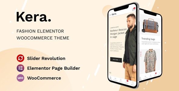 Kera v1.1.7 - Fashion Elementor WooCommerce Theme