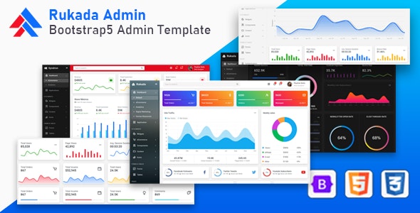 Rukada v1.0 - Responsive Bootstrap 5 Admin Template