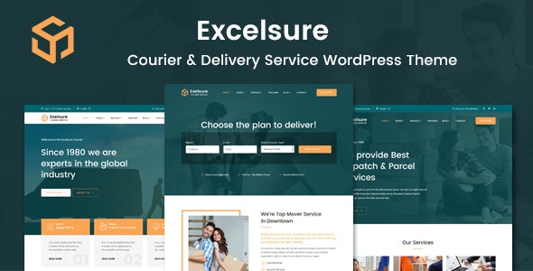 Excelsure v1.0 - Courier Delivery WordPress Theme