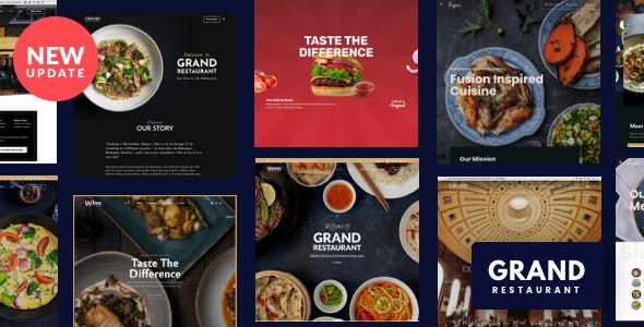 Grand Restaurant v6.2 - Restaurant Cafe Theme