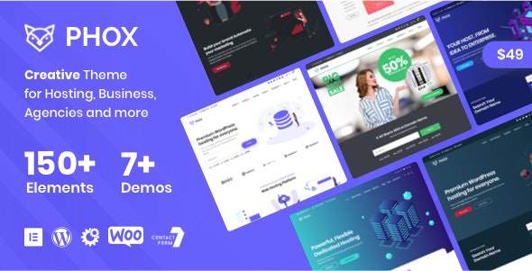 Phox v1.7.7 - Hosting WordPress &amp; WHMCS Theme