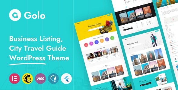 Golo v1.4.6 - City Guide WordPress Theme