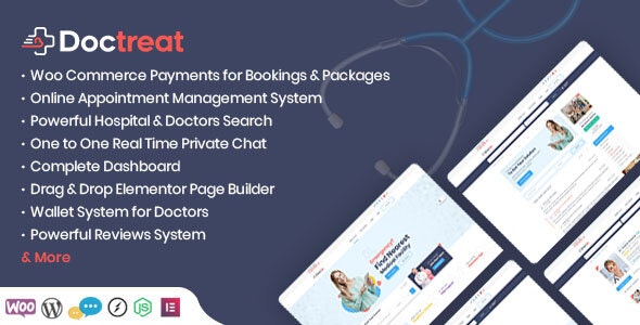 Doctreat v1.4.0 - Doctors Directory WordPress Theme