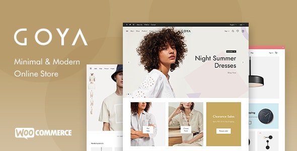 Goya v1.0.6 - Modern WooCommerce Theme