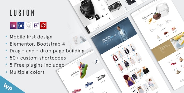 Lusion v1.4.6 - Multipurpose eCommerce WordPress Theme