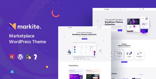 Markite v1.0.5 - Digital Marketplace WordPress Theme