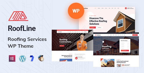 RoofLine v1.0 - Roofing Services WordPress Theme