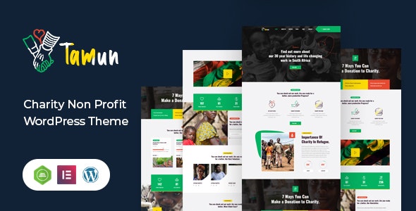 Tamun v1.1 - Fundraising WordPress Theme