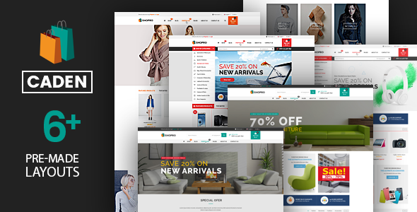 Caden v1.4.0 - Mega Store Responsive WordPress Theme