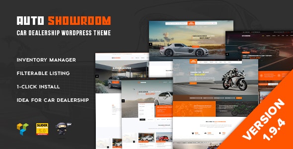 Auto Showroom v2.1 - Car Dealership WP Theme