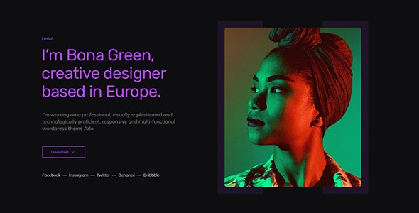 Awilo v1.0 - Creative Portfolio Template