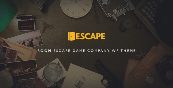 Escape v2.3 - Room Game Company WP Theme