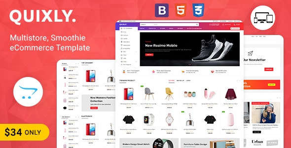 Quixly v1.0 - Multipurpose Opencart Responsive theme