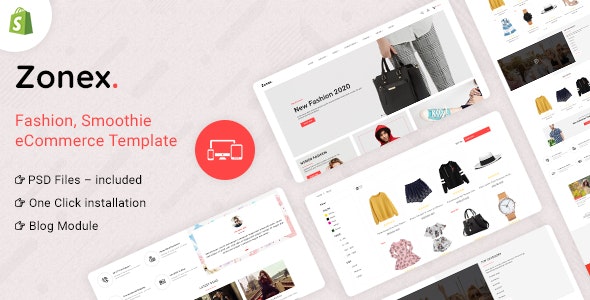 Zonex v1.0 - Multipurpose E-commerce Shopify Template