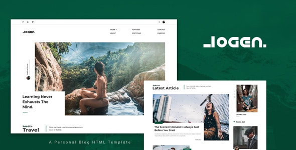 Logen v1.0 - Blog and Magazine HTML Template