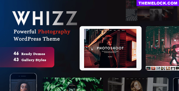 Whizz v2.2.7 - Photography WordPress for Photography