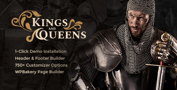 Kings & Queens v1.1.5 - Historical Reenactment Theme