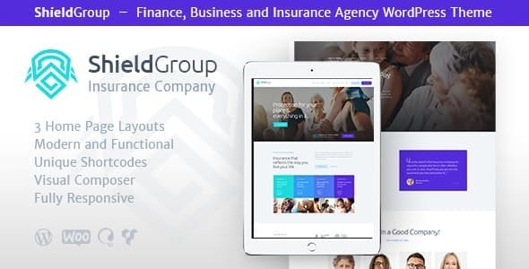 ShieldGroup v1.1.4 - An Insurance & Finance WordPress Theme