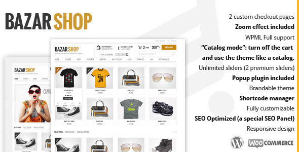 Bazar Shop v3.14.0 - Multi-Purpose e-Commerce Theme