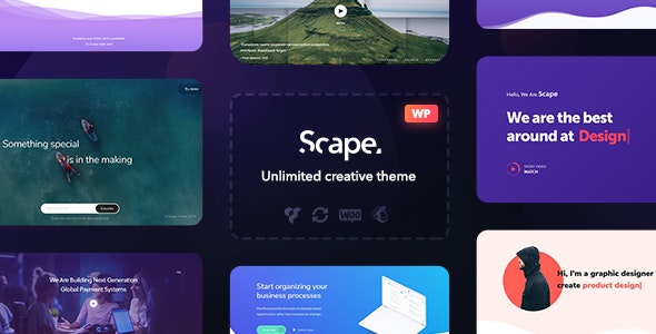 Scape v1.4.10 - Multipurpose WordPress theme