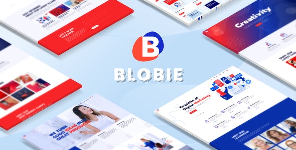 Blobie v1.3 - Multiconcept Creative WordPress Theme