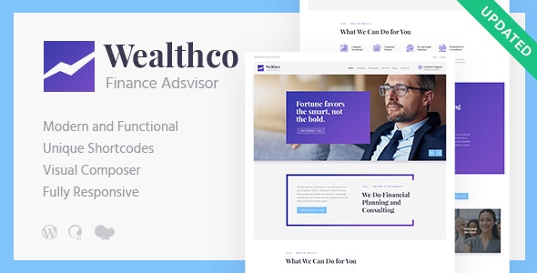 WealthCo v1.2.0 - Business & Financial Consulting Theme