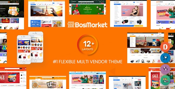 BosMarket v1.8.8 - Flexible Multivendor WooCommerce WordPress Theme