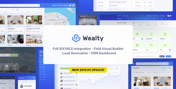 Wealty v3.1 - Multipurpose Real Estate WordPress Theme