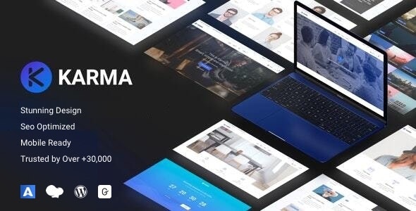 Karma v6.1.4 - Responsive WordPress Theme