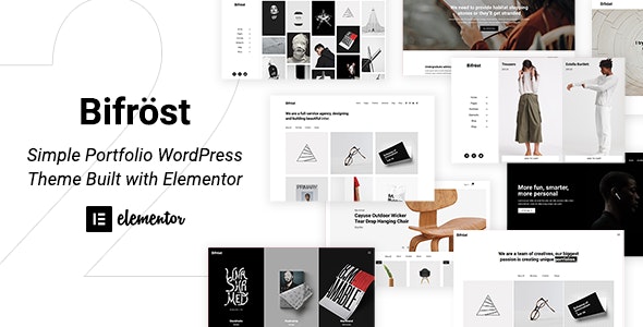 Bifrost v2.1.4 - Simple Portfolio WordPress Theme