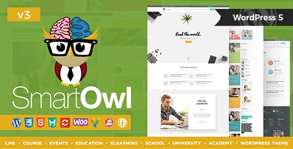 SmartOWL v3.3 - LMS Education WordPress Theme + RTL